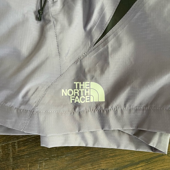 THE NORTH FACE TNF Purple Grey Mesh Lined Shorts NWOT 4" Inseam Size LARGE - Picture 5 of 10